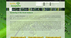 Desktop Screenshot of healthyhouseplants.com